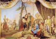 Giovanni Battista Tiepolo Rachel Hiding the Idols from her Father Laban Sweden oil painting artist